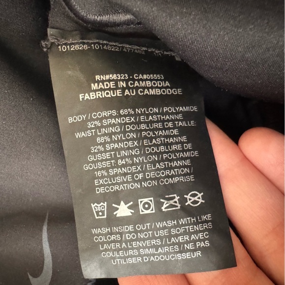 Nike Go Firm Support High Waisted 7/8 Workout Leggings Women’s size XS - Picture 12 of 16